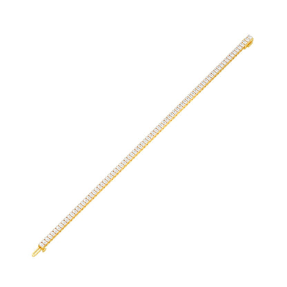 Circle of Becoming Diamond Tennis Bracelet 18 KT / Yellow Gold