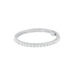 Lines of Precision Diamond Tennis Bracelet 18 KT / White Gold