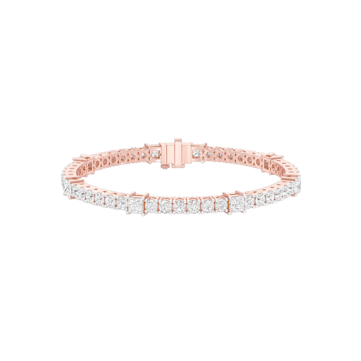Architects of Light Diamond Tennis Bracelet 18 KT / Rose Gold