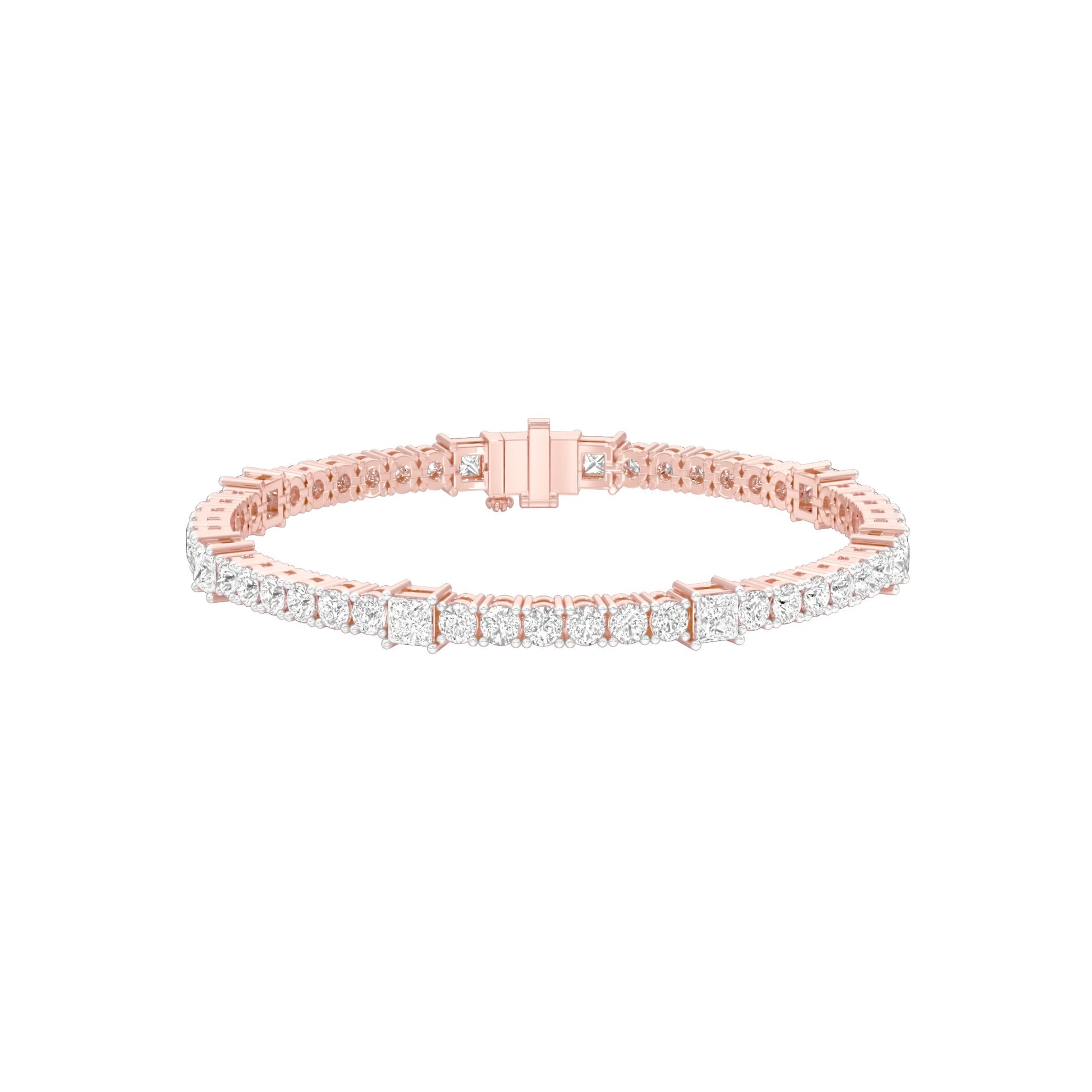 Architects of Light Diamond Tennis Bracelet 18 KT / Rose Gold