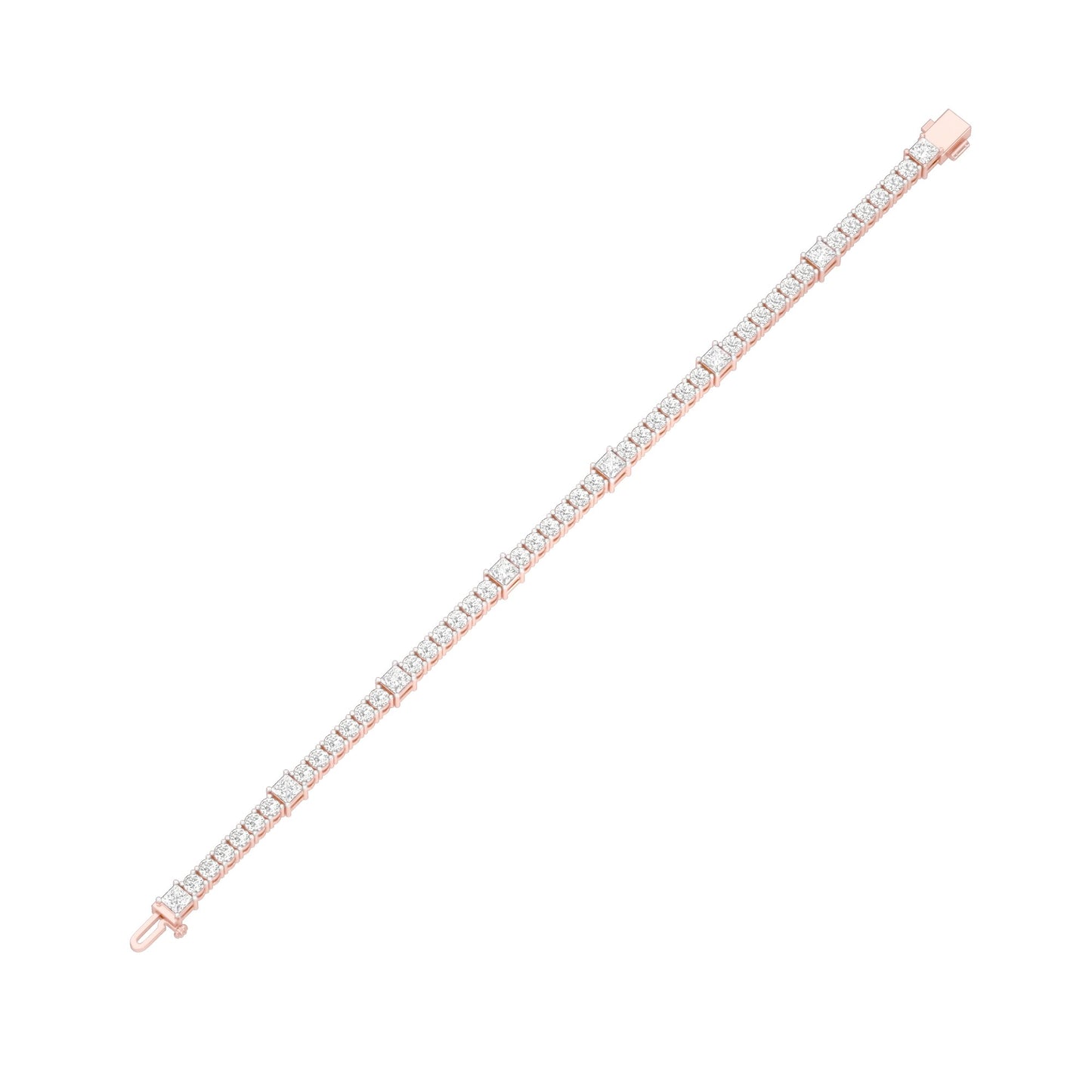 Architects of Light Diamond Tennis Bracelet 18 KT / Rose Gold