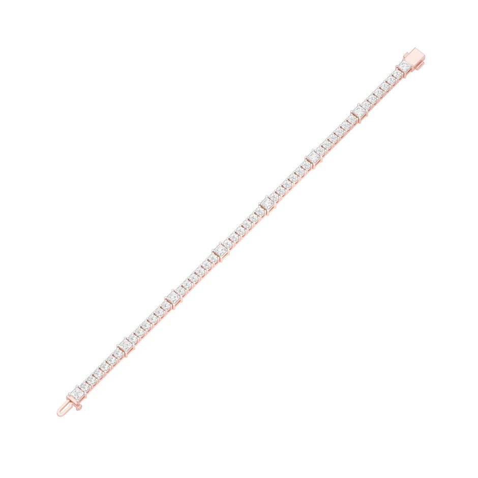 Architects of Light Diamond Tennis Bracelet 18 KT / Rose Gold