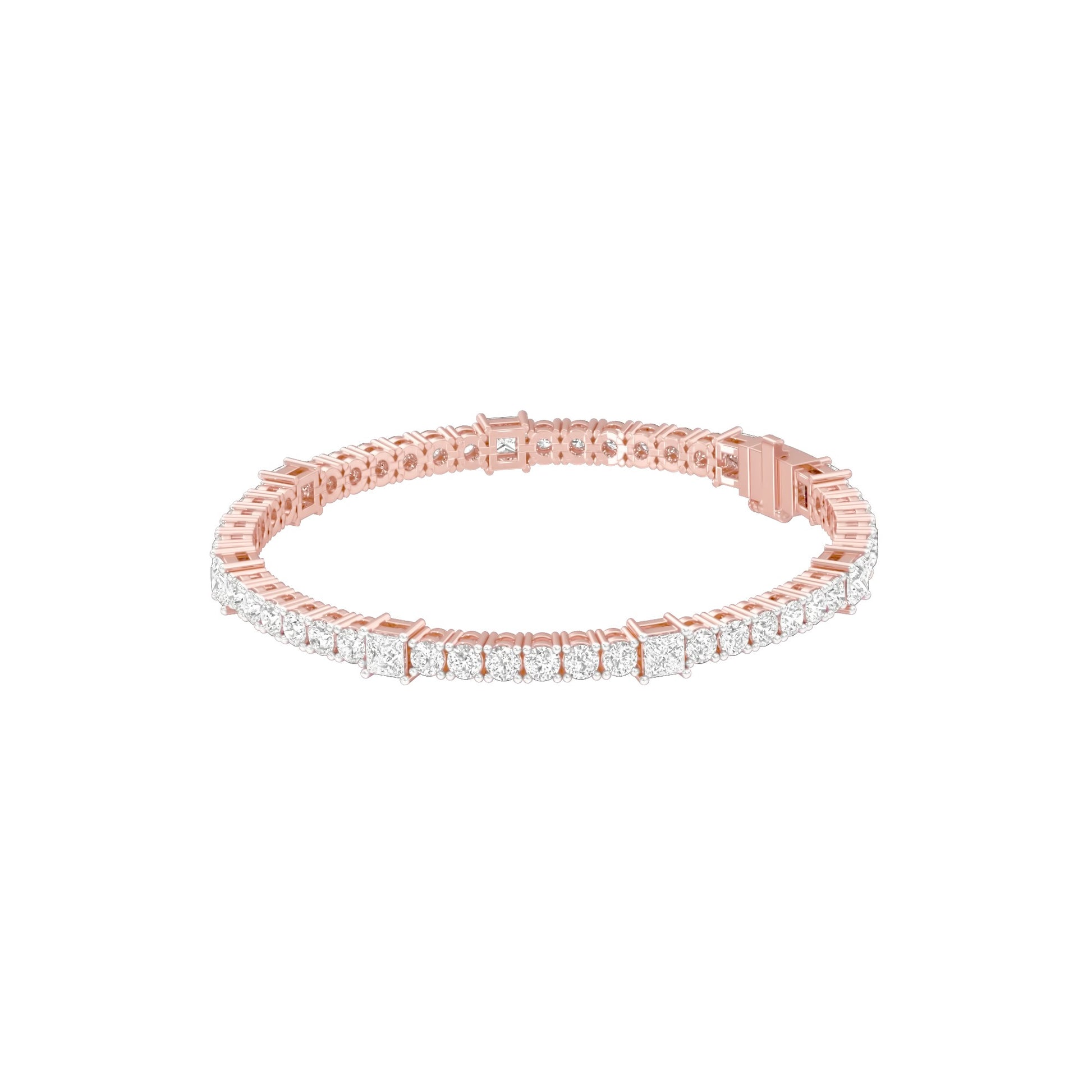 Architects of Light Diamond Tennis Bracelet 18 KT / Rose Gold