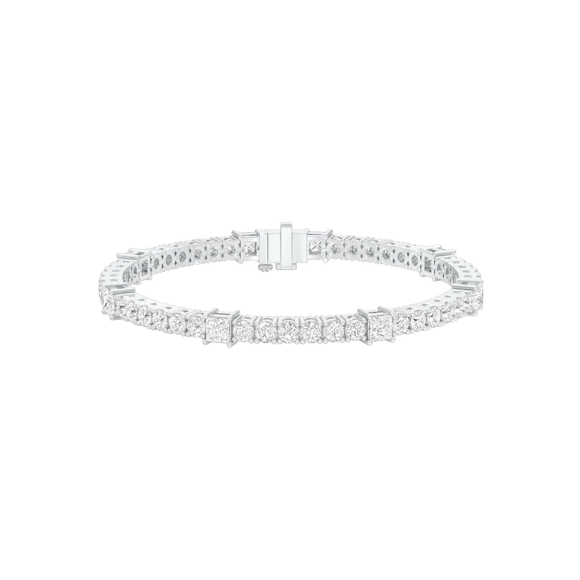 Architects of Light Diamond Tennis Bracelet 18 KT / White Gold