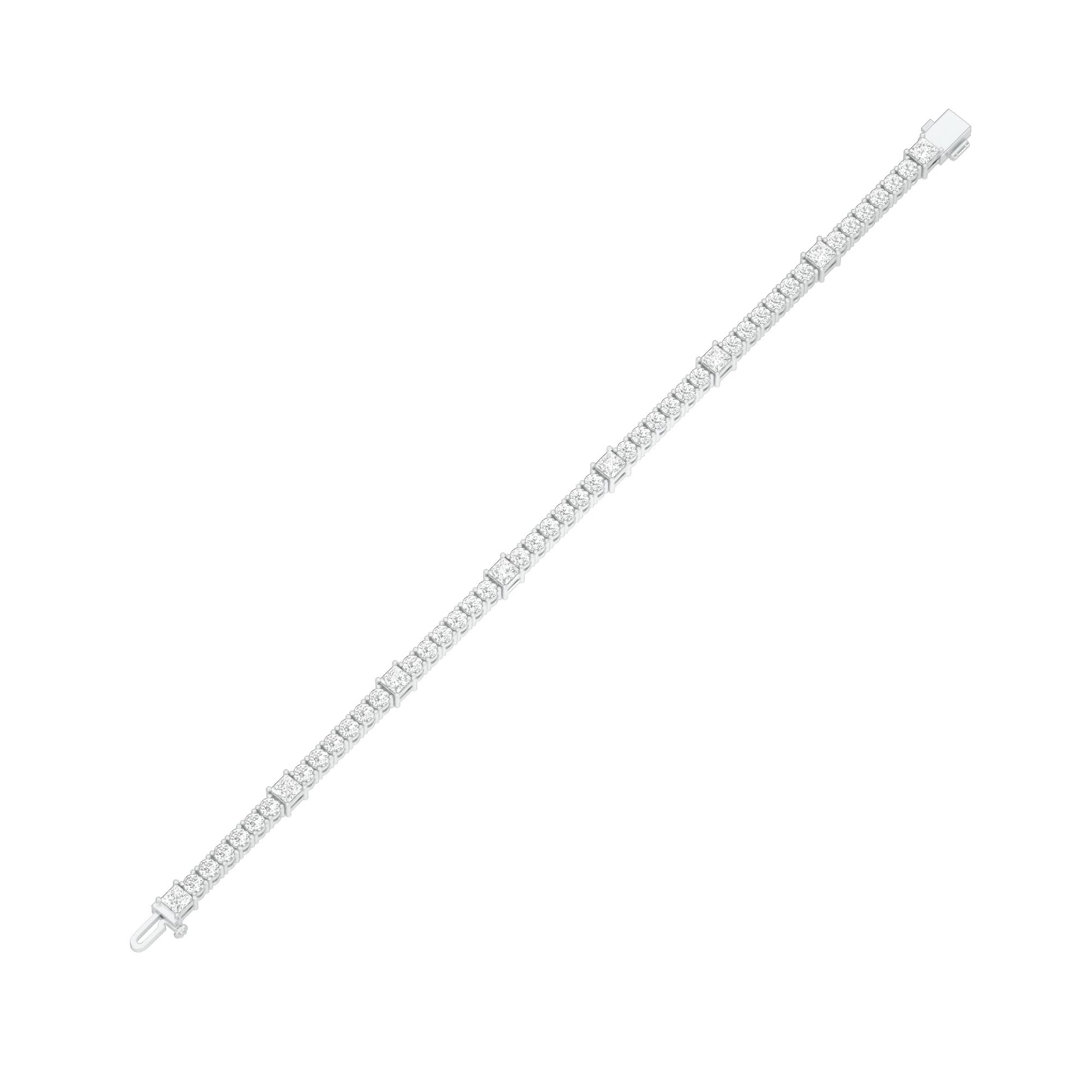 Architects of Light Diamond Tennis Bracelet 18 KT / White Gold