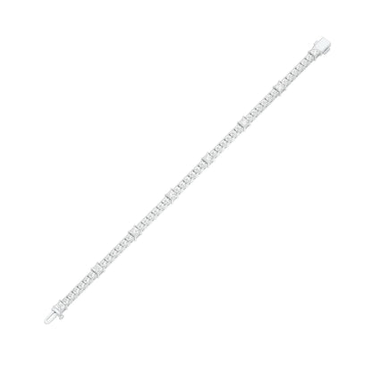 Architects of Light Diamond Tennis Bracelet 18 KT / White Gold