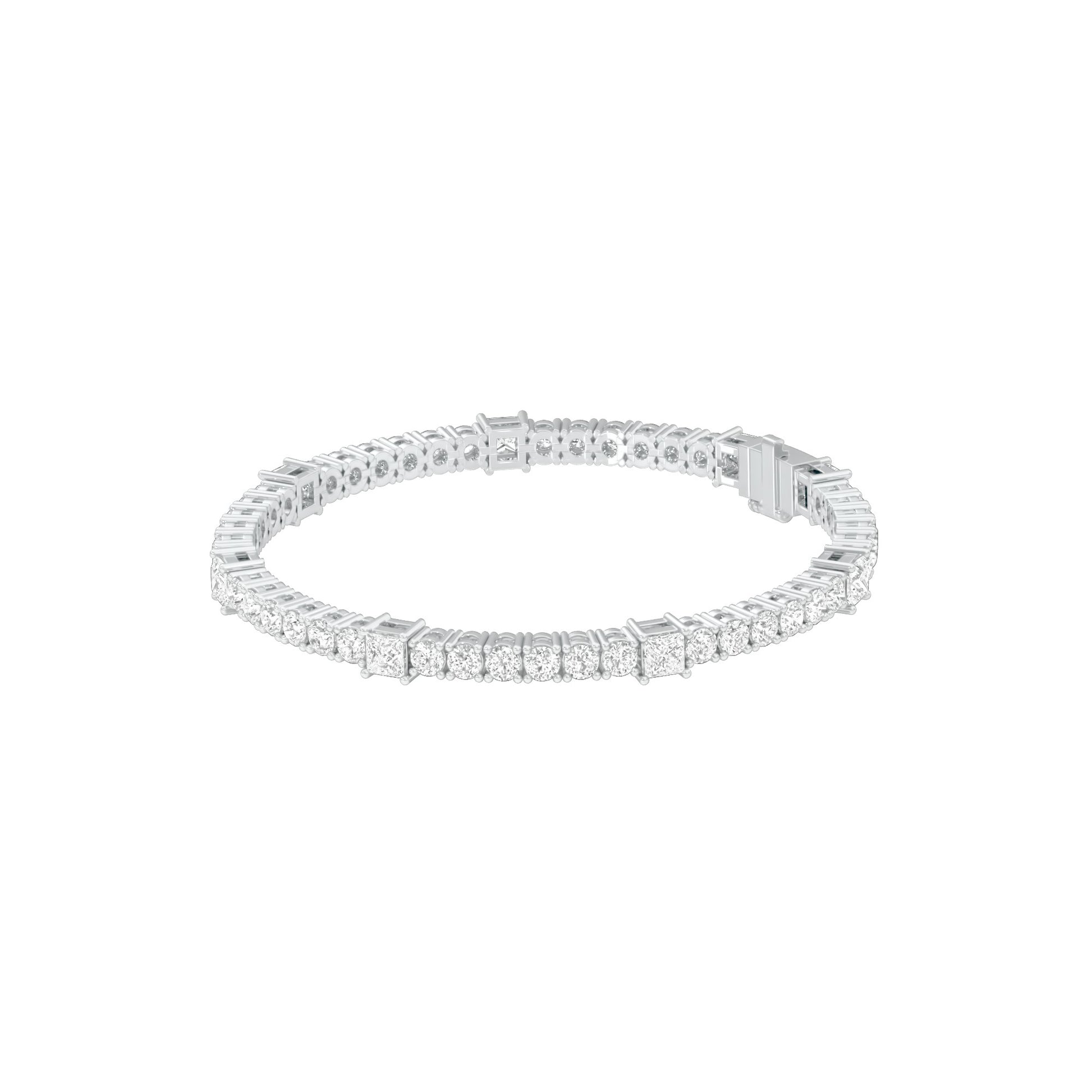 Architects of Light Diamond Tennis Bracelet 18 KT / White Gold