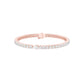 Born to Lead Diamond Tennis Bracelet 18 KT / Rose Gold