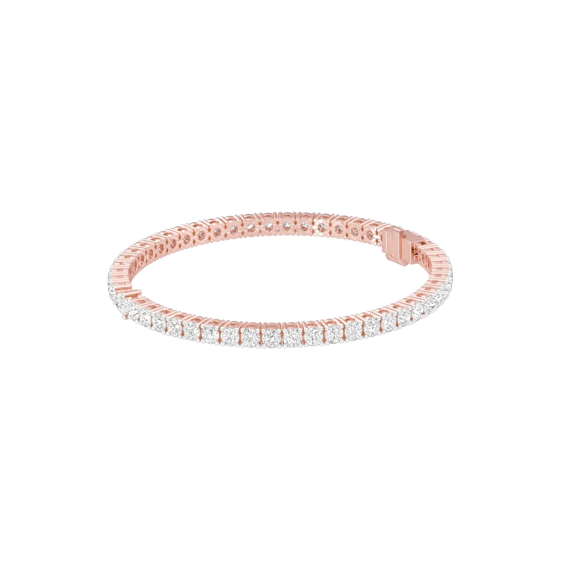 Born to Lead Diamond Tennis Bracelet 18 KT / Rose Gold