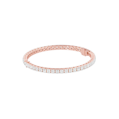 Born to Lead Diamond Tennis Bracelet 18 KT / Rose Gold
