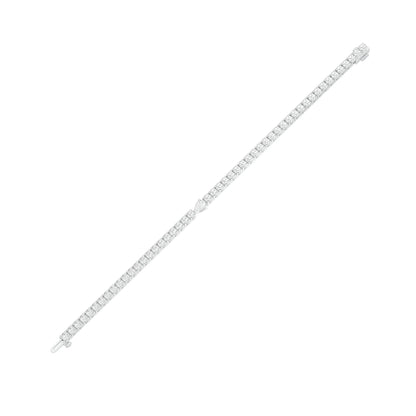 Born to Lead Diamond Tennis Bracelet 18 KT / White Gold