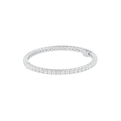Born to Lead Diamond Tennis Bracelet 18 KT / White Gold
