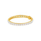 Radiance Boxed Diamond Tennis Bracelet 18 KT / Yellow Gold