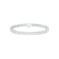 The Marquise Line Diamond Tennis Bracelet 18 KT / White Gold