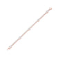 Majestic Melt Diamond Tennis Bracelet 18 KT / Rose Gold