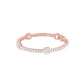 Majestic Melt Diamond Tennis Bracelet 18 KT / Rose Gold