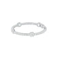 Majestic Melt Diamond Tennis Bracelet 18 KT / White Gold