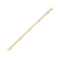 Majestic Melt Diamond Tennis Bracelet 18 KT / Yellow Gold