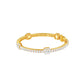 Majestic Melt Diamond Tennis Bracelet 18 KT / Yellow Gold