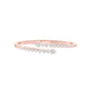 The Sparkle Spill Diamond Kada Bracelet 18 KT / Rose Gold