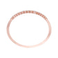 The Sparkle Spill Diamond Kada Bracelet 18 KT / Rose Gold
