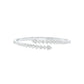 The Sparkle Spill Diamond Kada Bracelet 18 KT / White Gold