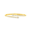The Sparkle Spill Diamond Kada Bracelet 18 KT / Yellow Gold