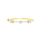 Fusion Glow Diamond Kada Bracelet 18 KT / Yellow Gold