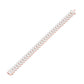 The Cluster Edit Diamond Tennis Bracelet 18 KT / Rose Gold