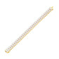 The Cluster Edit Diamond Tennis Bracelet 18 KT / Yellow Gold