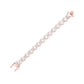 Crystal Crush Diamond Tennis Bracelet 18 KT / Rose Gold