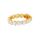 Crystal Crush Diamond Tennis Bracelet 18 KT / Yellow Gold
