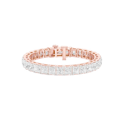 The Authority Band Diamond Tennis Bracelet 18 KT / Rose Gold