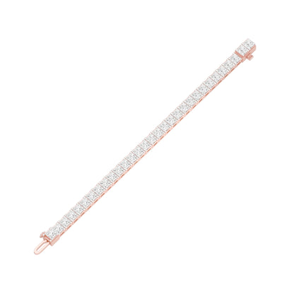 The Authority Band Diamond Tennis Bracelet 18 KT / Rose Gold