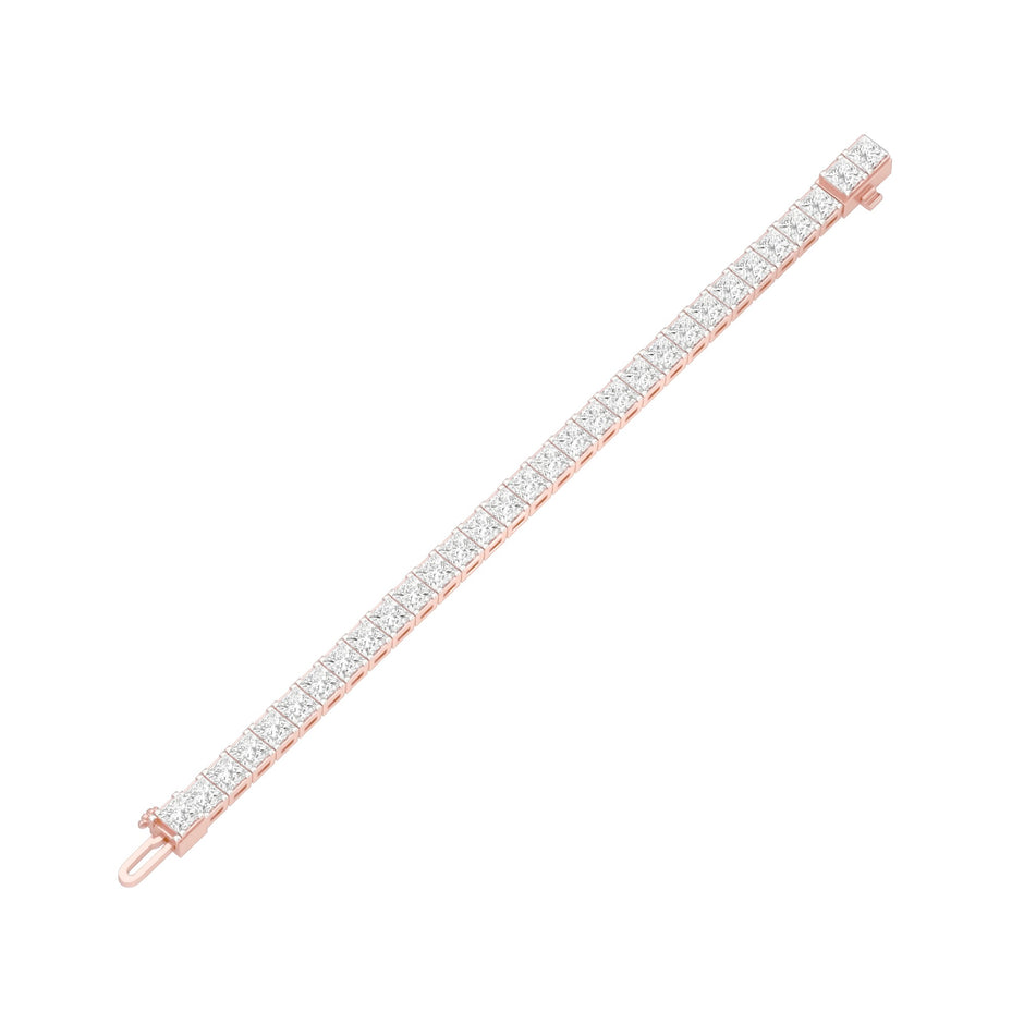 The Authority Band Diamond Tennis Bracelet 18 KT / Rose Gold