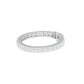 The Authority Band Diamond Tennis Bracelet 18 KT / White Gold