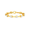 Fusion Gleam Diamond Tennis Bracelet 18 KT / Yellow Gold