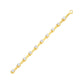 Fusion Gleam Diamond Tennis Bracelet 18 KT / Yellow Gold