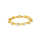 Fusion Gleam Diamond Tennis Bracelet 18 KT / Yellow Gold