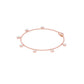 Glamour Drip Diamond Chain Bracelet 18 KT / Rose Gold
