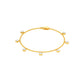 Glamour Drip Diamond Chain Bracelet 18 KT / Yellow Gold