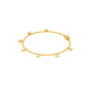 Glamour Drip Diamond Chain Bracelet 18 KT / Yellow Gold