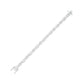 Her Crowned Throne Diamond Tennis Bracelet 18 KT / White Gold
