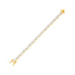 Her Crowned Throne Diamond Tennis Bracelet 18 KT / Yellow Gold