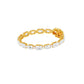 Her Crowned Throne Diamond Tennis Bracelet 18 KT / Yellow Gold