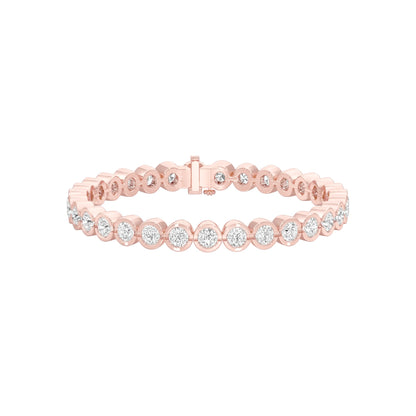 Jewelstorm Diamond Tennis Bracelet 18 KT / Rose Gold