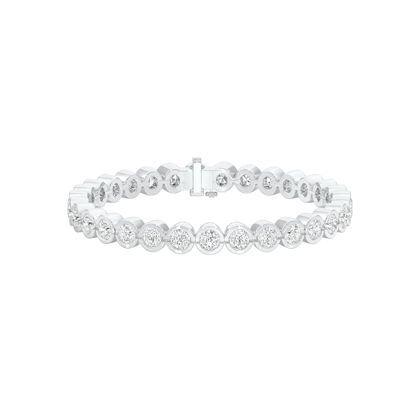 Jewelstorm Diamond Tennis Bracelet 18 KT / White Gold