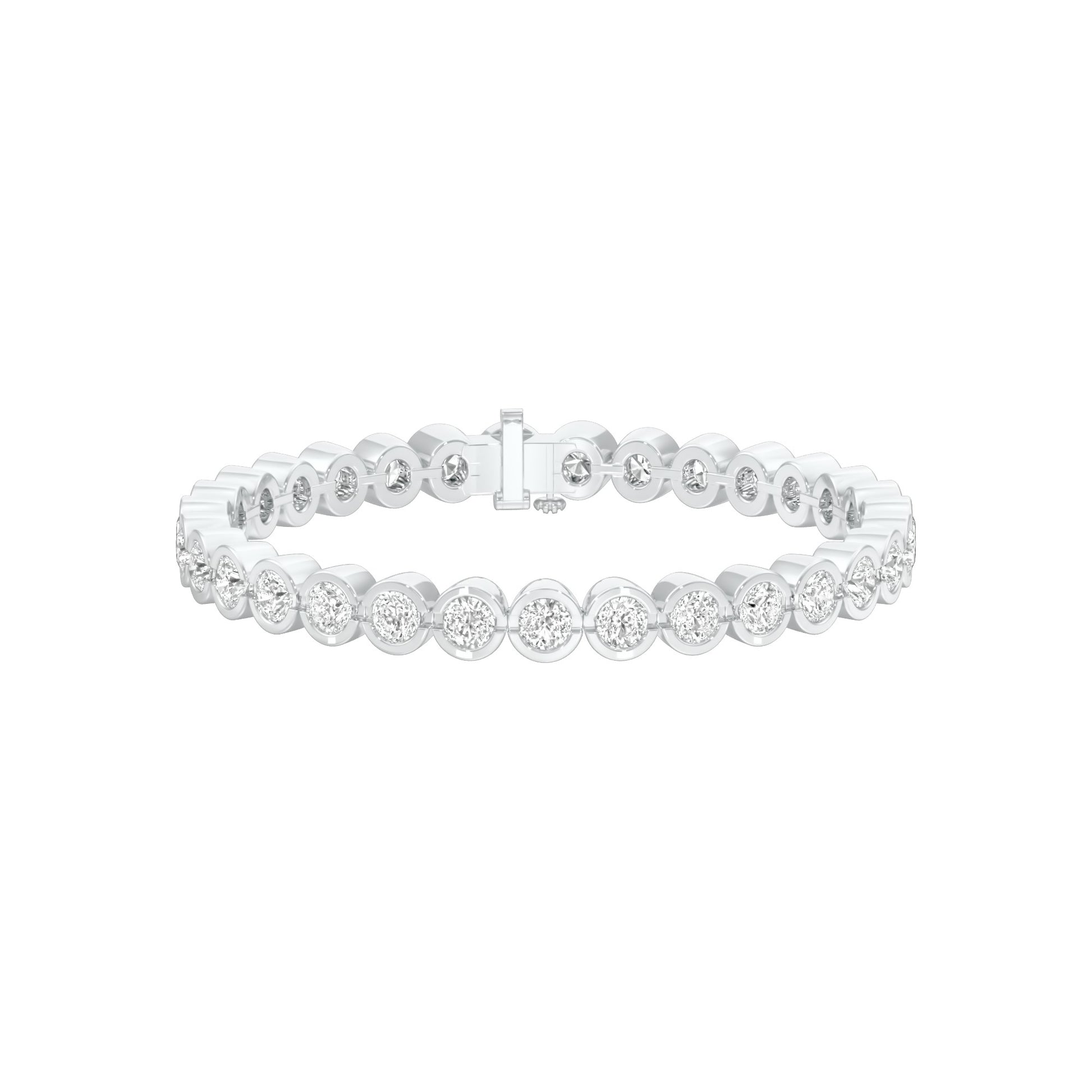 Jewelstorm Diamond Tennis Bracelet 18 KT / White Gold
