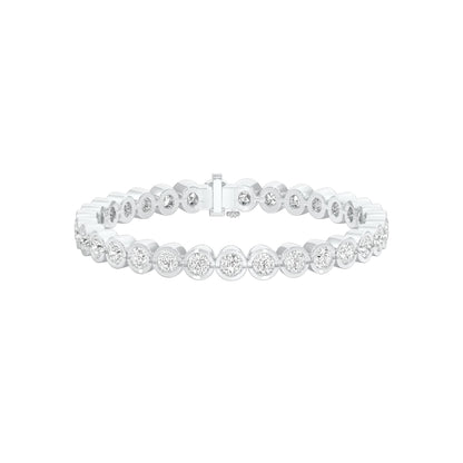 Jewelstorm Diamond Tennis Bracelet 18 KT / White Gold