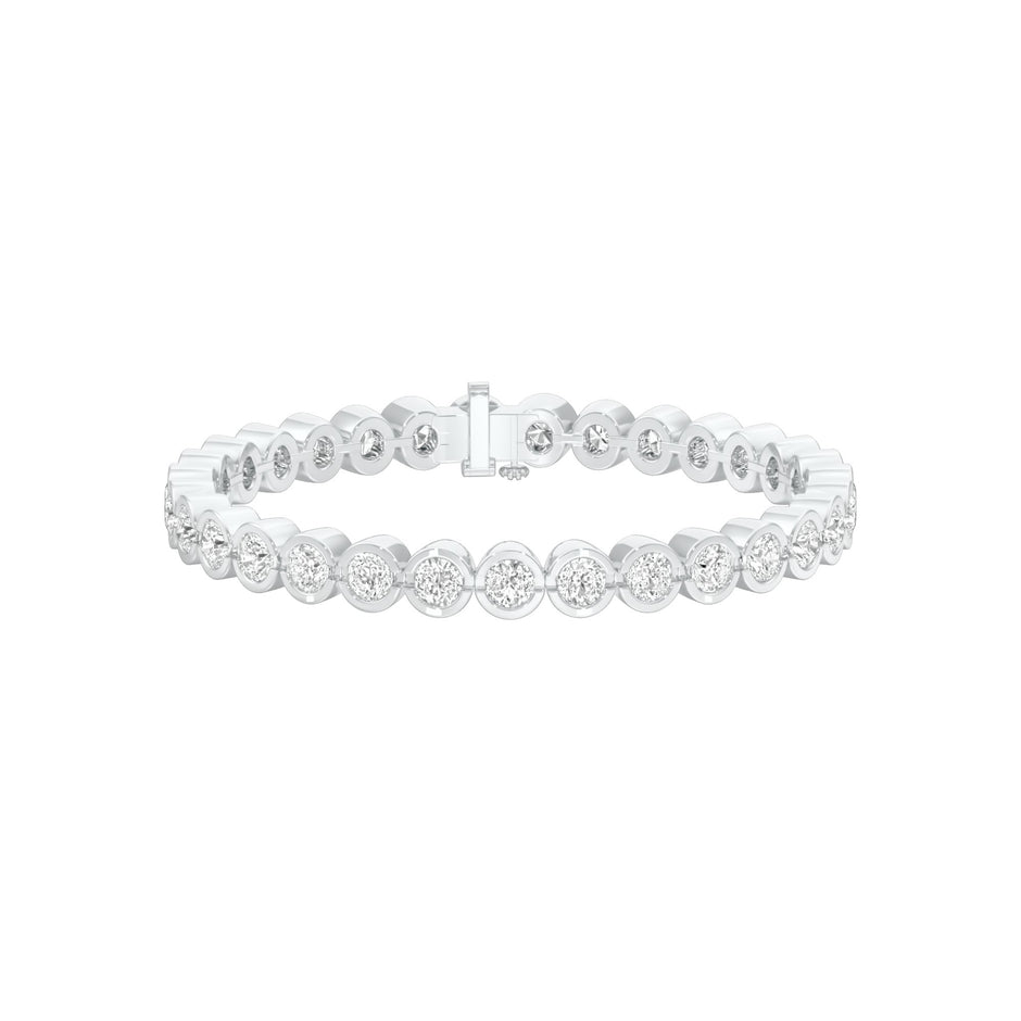 Jewelstorm Diamond Tennis Bracelet 18 KT / White Gold
